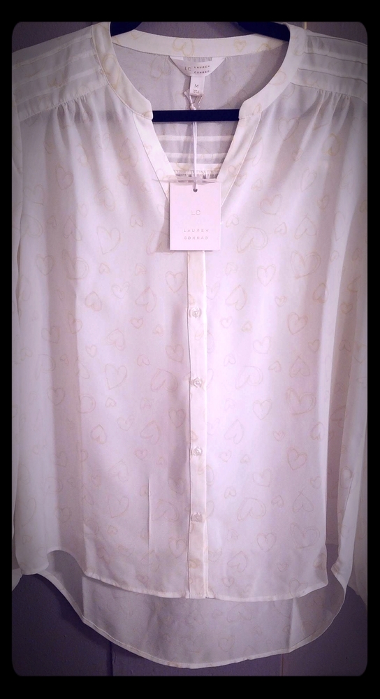 **BUNDLE & SAVE** Lauren Conrad Heart Blouse